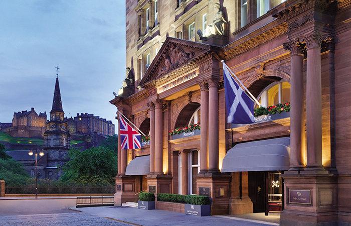 75 Legendary Historic Hotels Inducted into Historic Hotels Worldwide including Waldorf Astoria Edinburgh