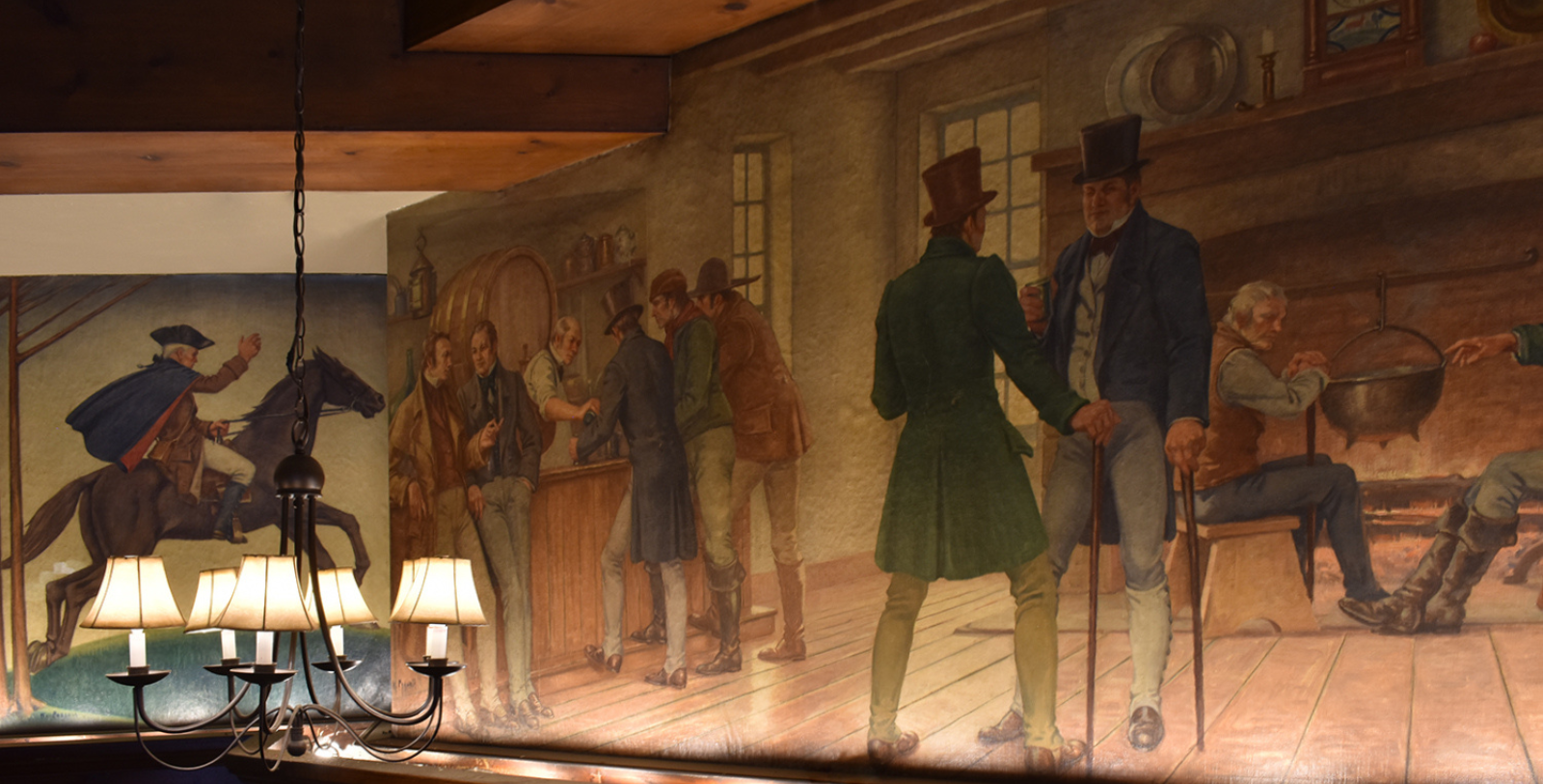 Explore the largest Malcolm Parcell mural remaining in the world.